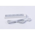 3/4/5 Gangs Plus 3 USB Safety Extension Sockets
